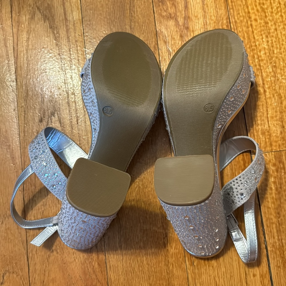 Lulus Rhinestone Platform Heels - Picture 5 of 6